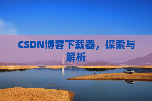 CSDN博客下载器，探索与解析